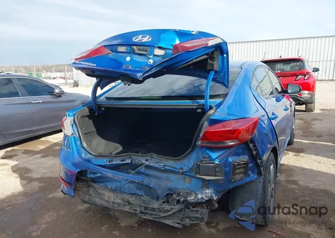 2018 Hyundai Elantra Sel from USA, damaged, VIN 5NPD84LF3JH240701